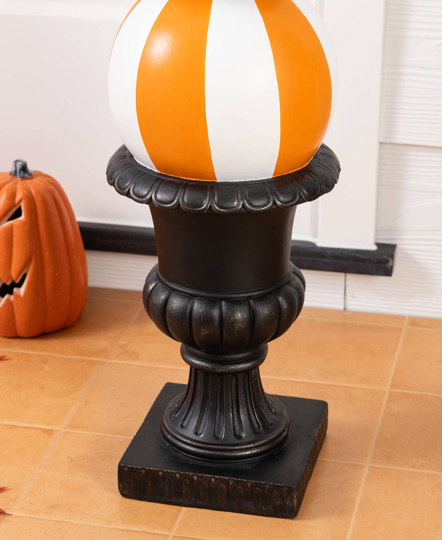 27 in H Halloween MGO Pumpkin Porch Decor