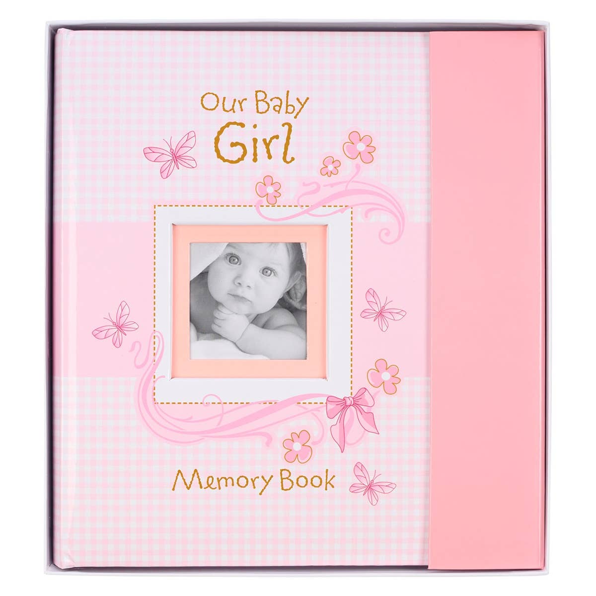 Pink Baby Girl Keepsake Baby Book
