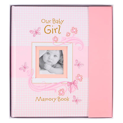Pink Baby Girl Keepsake Baby Book