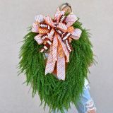 Tennessee Vols bead grass wreath