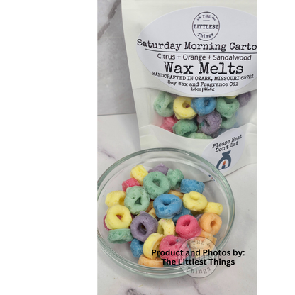 Saturday Morning Cartoons Cereal Type Wax Melt
