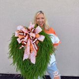 Tennessee Vols bead grass wreath