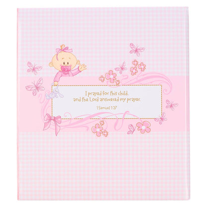 Pink Baby Girl Keepsake Baby Book