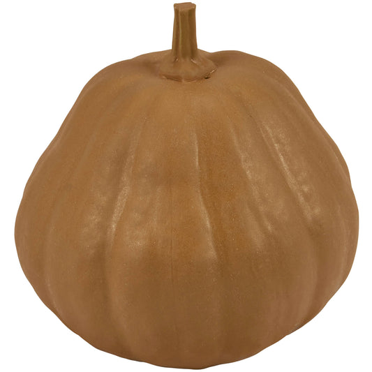Gold Ceramic Pumpkin