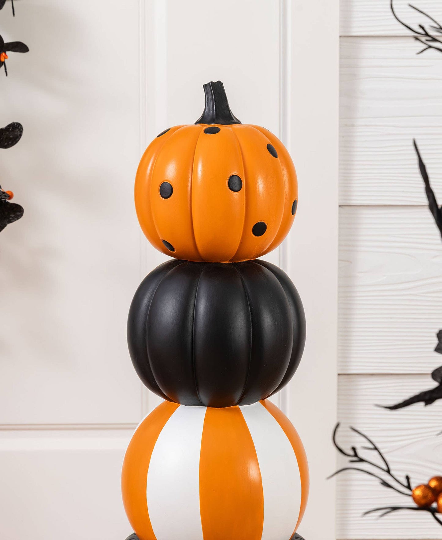 27 in H Halloween MGO Pumpkin Porch Decor