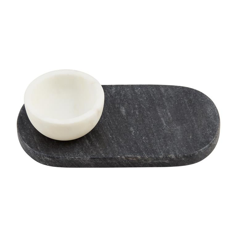Mud Pie Marble Dip Tray