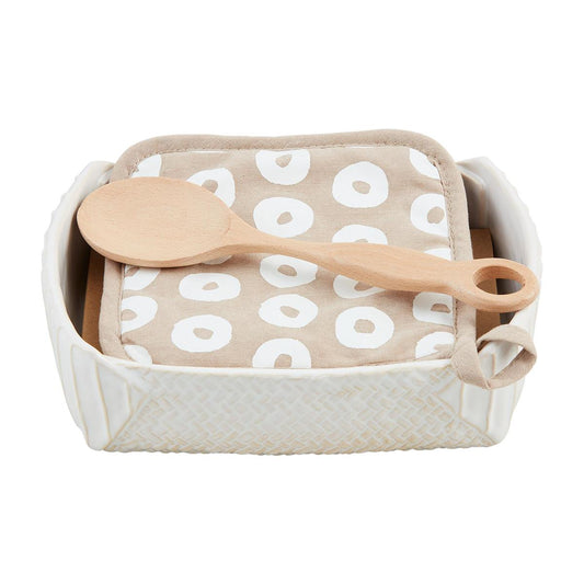 Mud Pie Textured Baking Dish Set