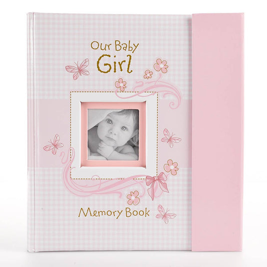 Pink Baby Girl Keepsake Baby Book
