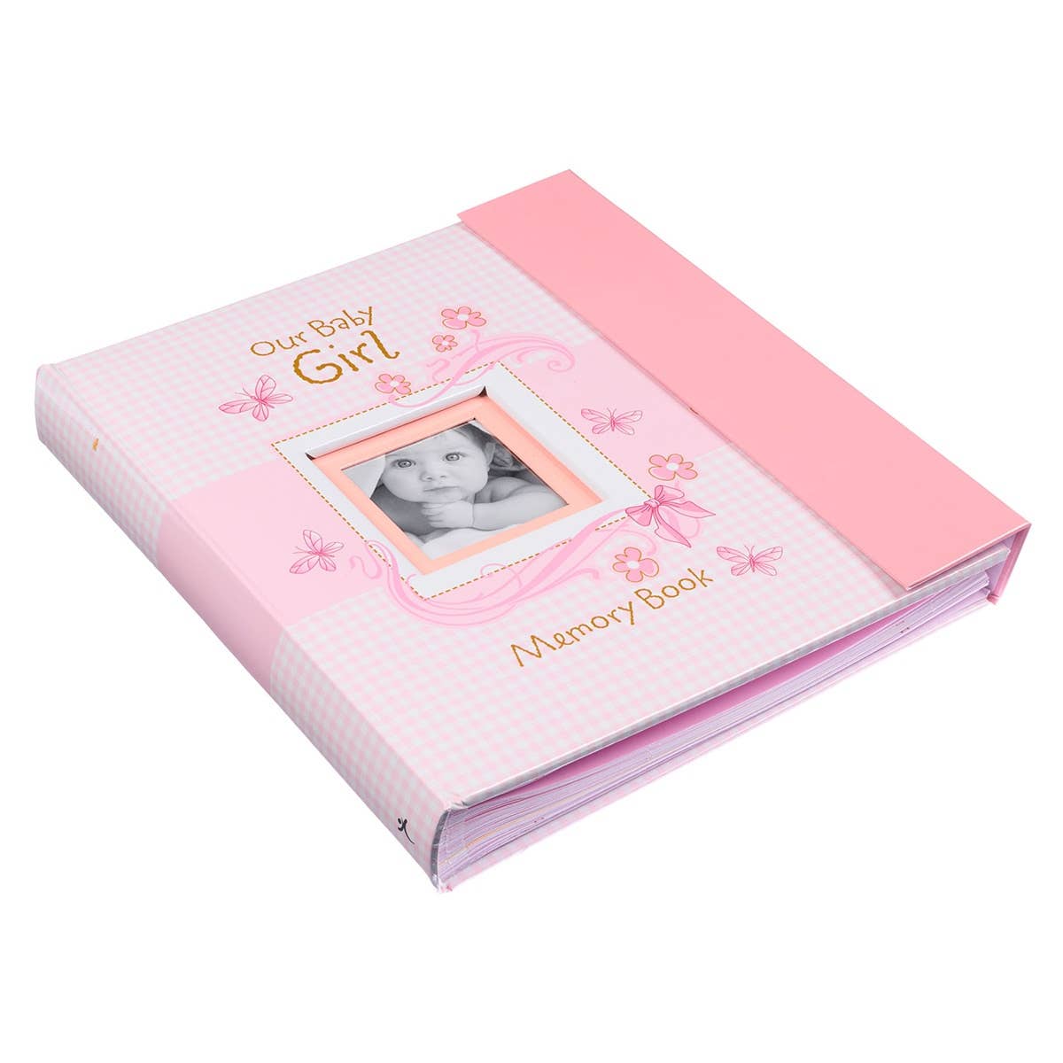Pink Baby Girl Keepsake Baby Book