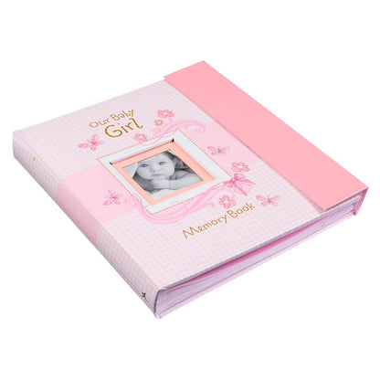 Pink Baby Girl Keepsake Baby Book