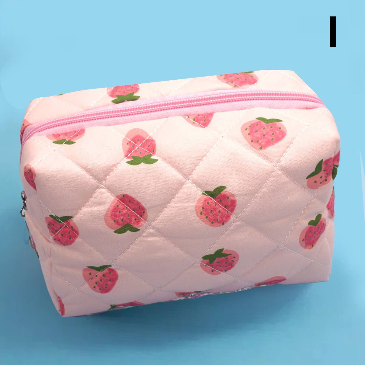 FLORAL TOILE PATTERN MAKEUP COSMETIC POUCH BAG | 40P562: S