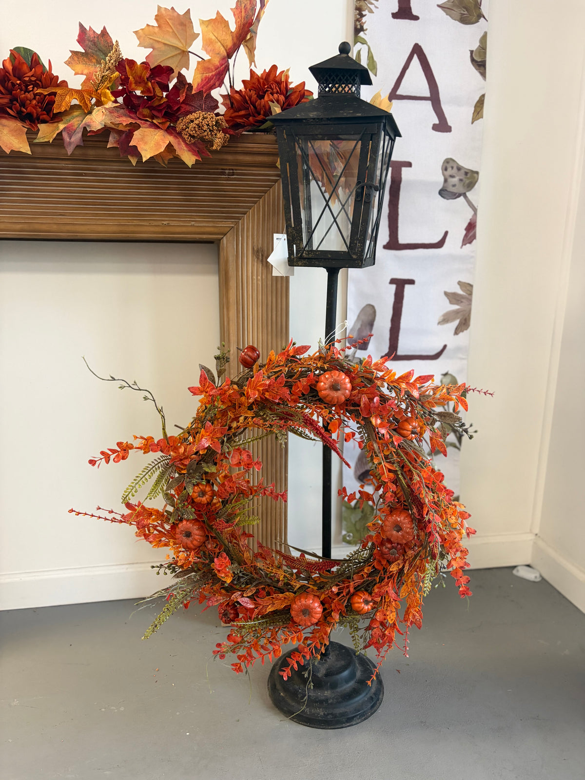 Fall Foliage Wreath