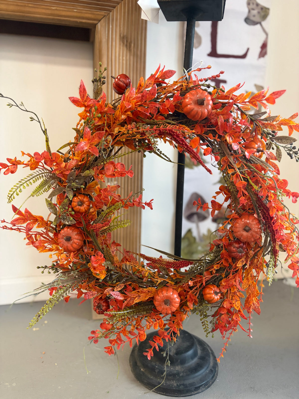 Fall Foliage Wreath
