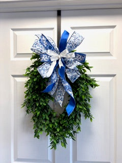Chinoiserie Spring Wreath