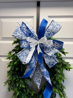 Chinoiserie Spring Wreath