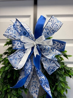 Chinoiserie Spring Wreath