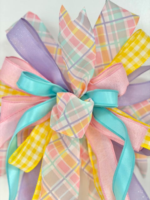 "Candy" Spring Pastel Bow