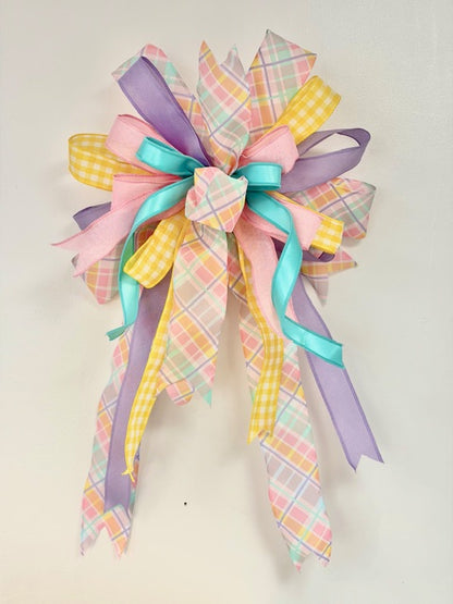 "Candy" Spring Pastel Bow