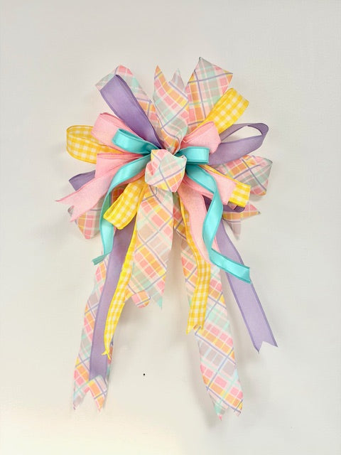 "Candy" Spring Pastel Bow