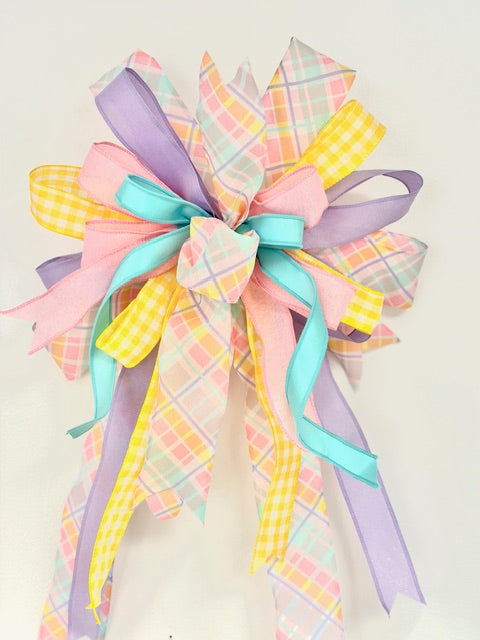 "Candy" Spring Pastel Bow