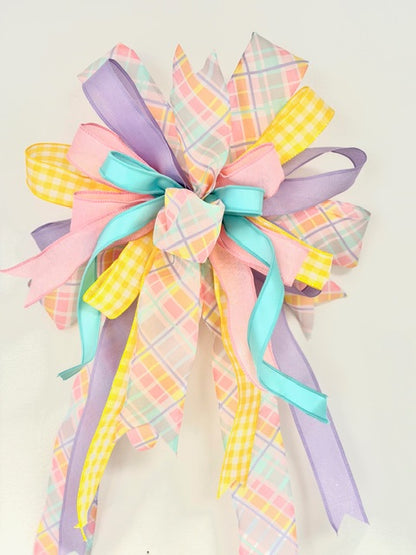 "Candy" Spring Pastel Bow