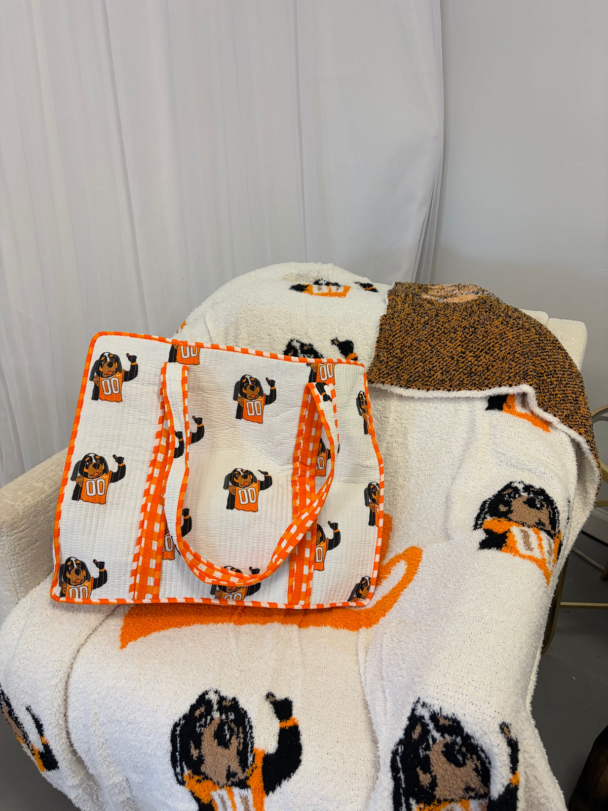 Tennessee Smokey Quilted Tote