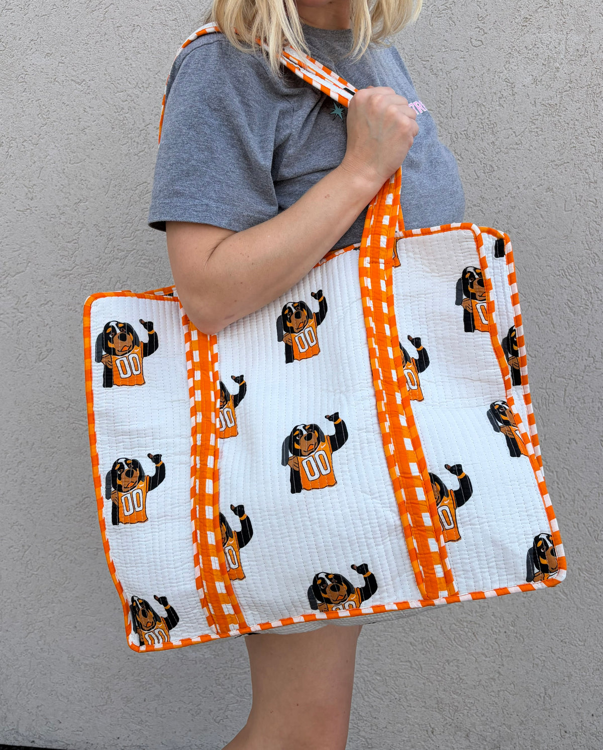 Tennessee Smokey Quilted Tote