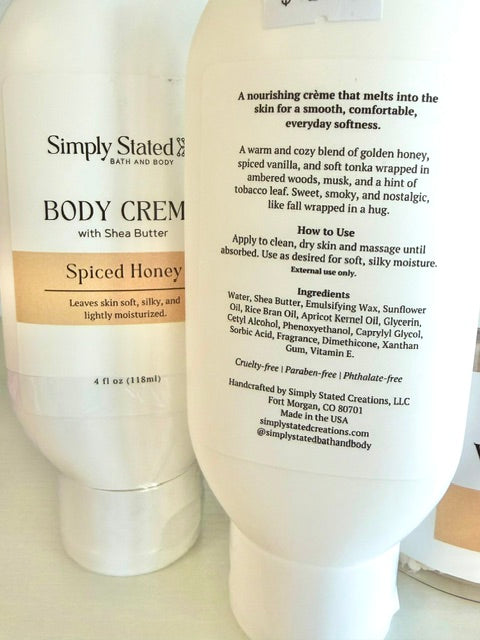 Spiced Honey Body Creme