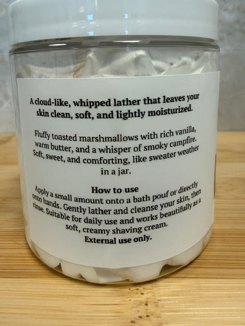 Toasted Marshmallow Whipped Body Soap