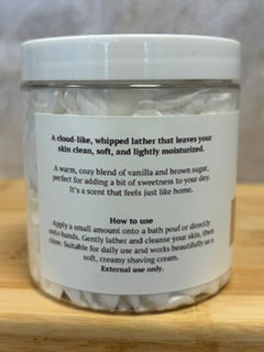 Warm Vanilla Sugar Whipped Body Soap