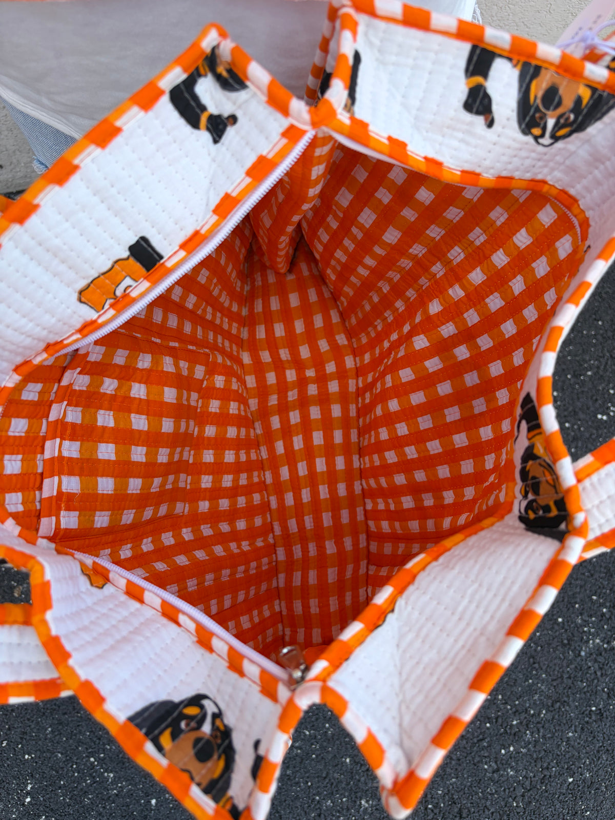 Tennessee Smokey Quilted Tote