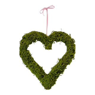 Heart Moss Wreath