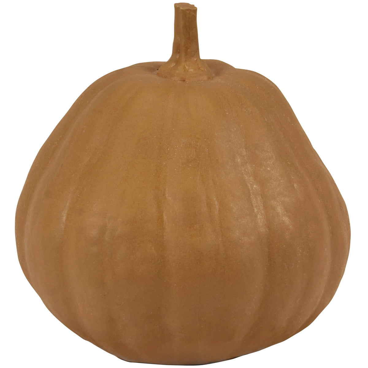 Ceramic tan/golden pumpkin fall decoration