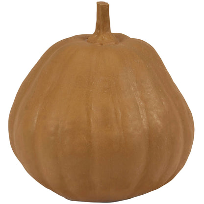 Ceramic tan/golden pumpkin fall decoration