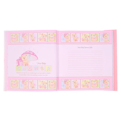 Pink Baby Girl Keepsake Baby Book