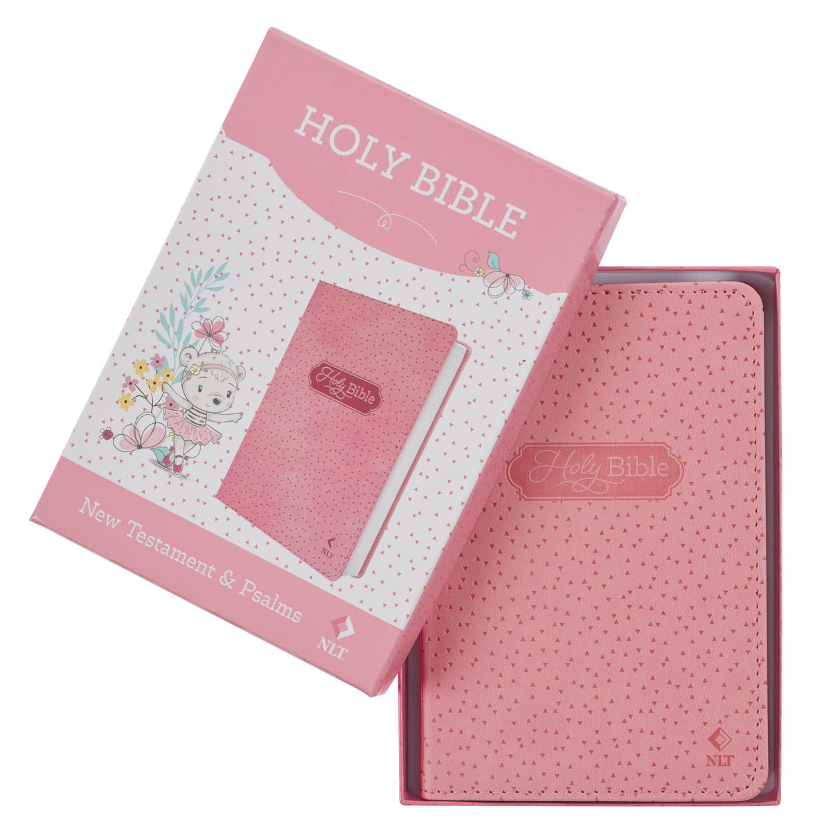 small pink Bible for Baby girl