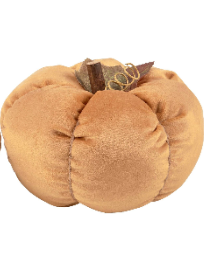 plush velvet pumpkin